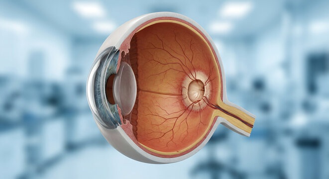 Glaucoma and Optic Nerve Damage &ndash; Ophthalmology 3D Medical Visualization