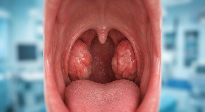 Enlarged Tonsils and Tonsillar Hypertrophy &ndash; ENT 3D Medical Visualization