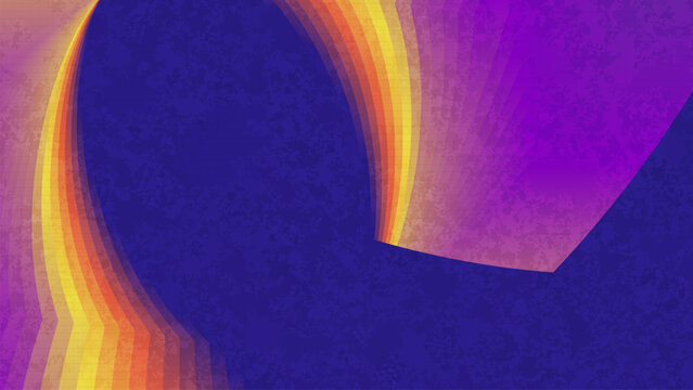 Vibrant Abstract Background with Curved Gradient Shapes, Texture Effects, and Grid Patterns. Template for Sports or Event Banner and Poster Design