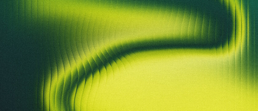 Emerald grainy abstract, subtle ribbed texture, ideal for modern web layouts., profound gradient, luminous yellow-green flow, atmospheric digital