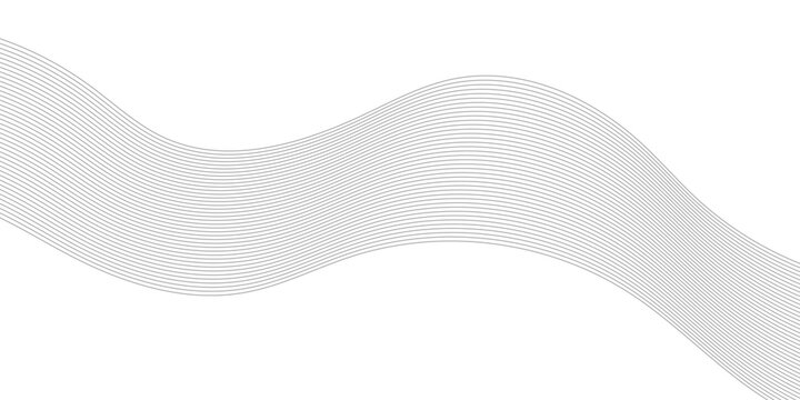 Abstract wavy geometric pattern design