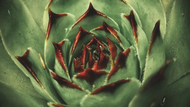 Pine plant vintage colour pull look close up stock footage