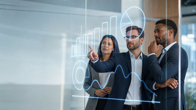 Digital Collaboration Board Meeting for Modern Commercial Business Use