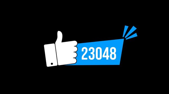 like animation overlay for element design social media content. transparent background