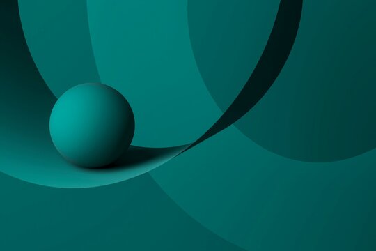 3D Organic Flow Mindfulness Background