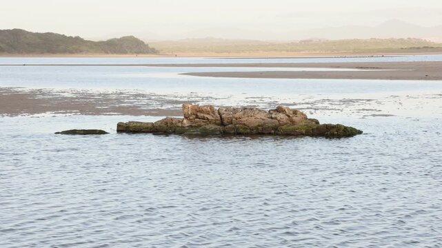 Grotto lagoon, Hermanus, South Africa in late afternoon light