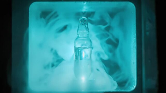 Frozen Vial of Life modern digital technology