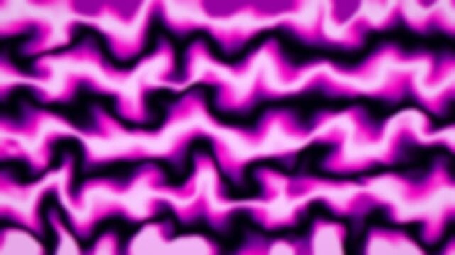 Organic noise terrain in purple and vibrant color suggests glossy resin, with a curved tile maze and dark cinematic grain in a seamless loop.