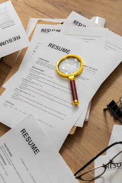 Vertical Image of Resume Screening Workflow for Talent Acquisition and Recruitment