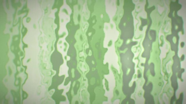 Green coral growth spreads in a pastel gradient, creating a moody seamless loop backdrop with a submerged, reeflike feel.
