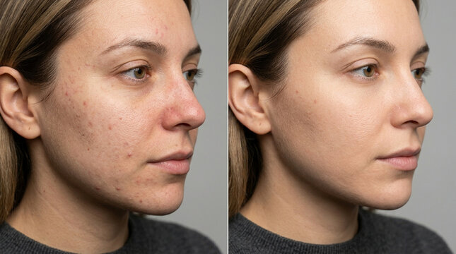 Before and After Skin Transformation: Acne Treatment and Improvement