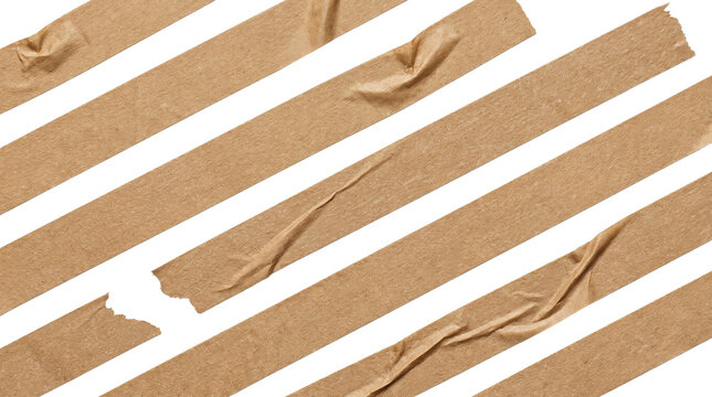 Brown Masking Tape Strips Scattered Diagonally Png Photo - masking tape, brown tape, diagonal tape strips, adhesive tape, packing tape, paper tape, torn tape, sticky tape, craft tape, tape texture
