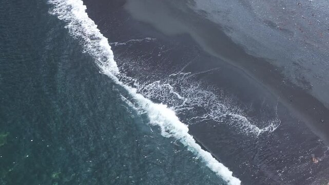 Aerial View of Playa y Bajas de la Zamora Shoreline