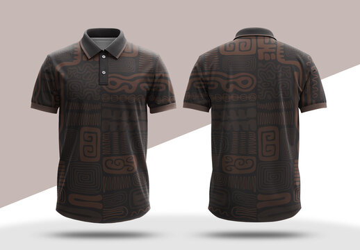 Minimal Polo T Shirt Template
