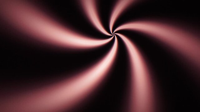 Seamless loop animation: red spiral glaze pulls inward like a ceramic vortex, with smooth gradient depth and cinematic grain.
