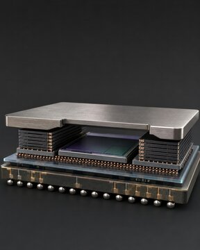 Advanced semiconductor package with stacked chips and heat spreader