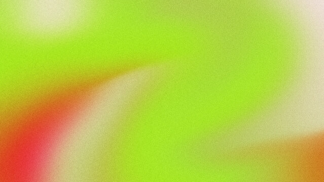 Neon lime green gradient background design. Bright yellow pink smooth blurred texture. Energetic summer vibe fluid motion concept.