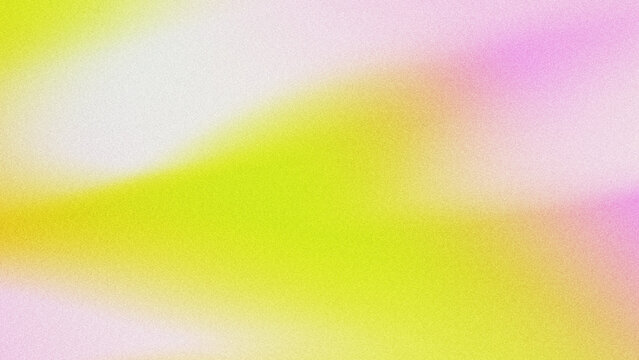 Soft yellow pink gradient background design. Fresh lime green smooth texture pattern. Bright airy light leak ethereal atmosphere.