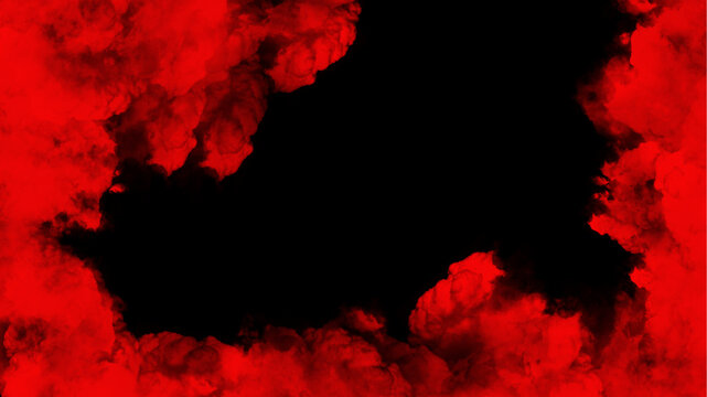 Abstract red smoke fog texture background	