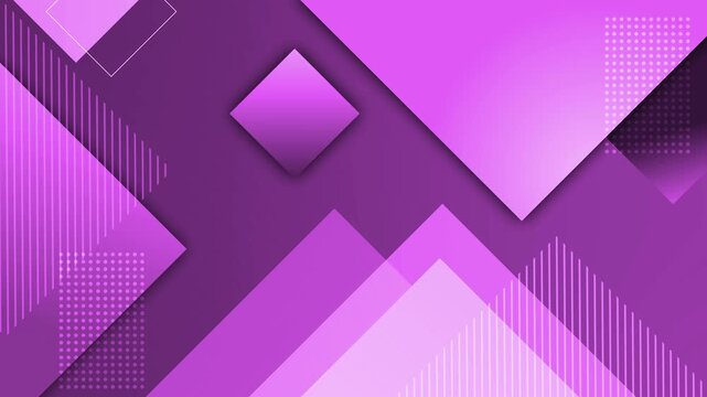 Abstract geometric background with layered paper-like shapes gradients and diagonal lines animation