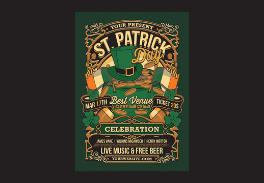St Patricks Day Flyer