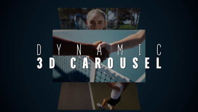 Dynamic 3D Carousel Slideshow
