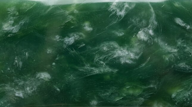 Abstract Emerald Green Marble Texture Background