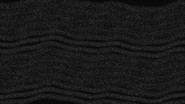 Abstract digital noise pattern with scattered white pixels on dark background
