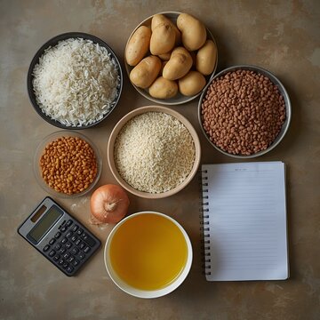 Basic Food Staples and Household Budget