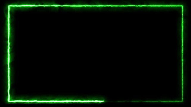 Neon Light screen LOOP abstract background  looped animation - seamless background looped animation fluorescent ultraviolet light 4k glowing line Abstract background web neon box pattern LED 