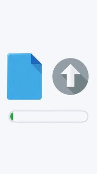 File Upload Progress Bar UI Animation