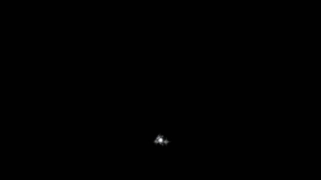 Pure white diamond magic stardust trail forming glowing heart shape motion video overlay 4k