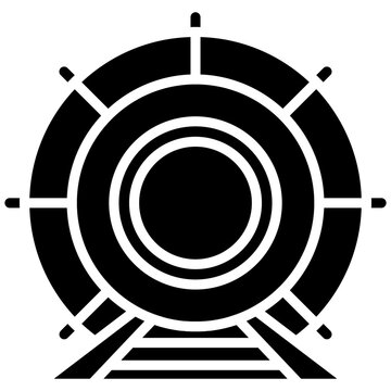 Particle Accelerator Icon