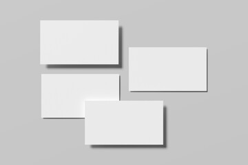 Fototapeta premium Slides Presentation Blank Mockup