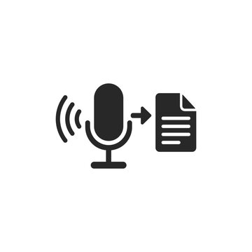 Speech to Text Icon