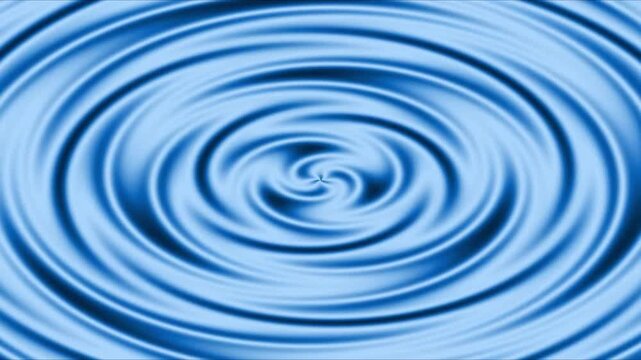 Blue Spiral Water Vortex Abstract Motion Background