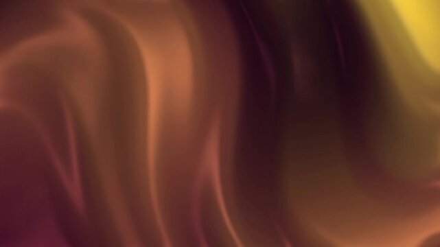 Flowing liquid copper fabric animation motion video featuring elegant soft wave patterns and warm golden lighting in abstract artistic style