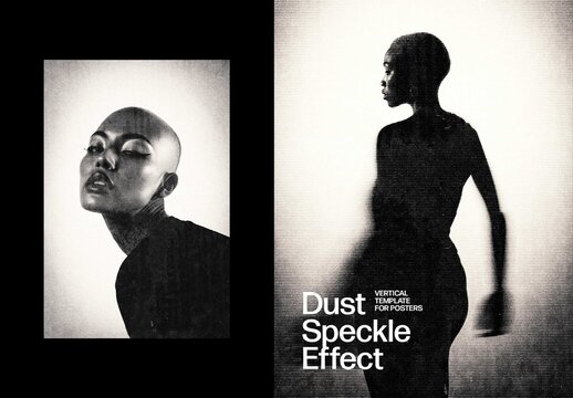 Dust Speckle Effect For Poster And Print Design