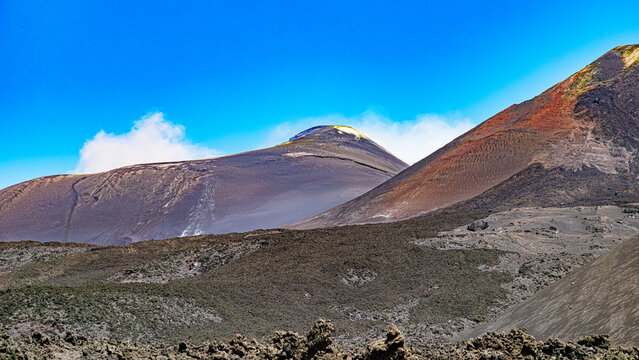 Etna Vulcano in Sicily island italy