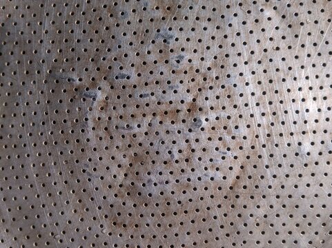 abstract metal background, Perforated Metal Surface Texture Background, Close-up Pattern of Perforated Metallic Copper Background, Seamless Perforated Sheet Metal Texture for Design