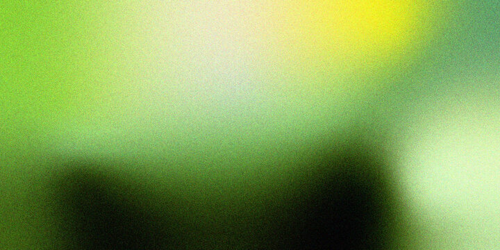 Abstract blurred background with a soft gradient of green and yellow tones