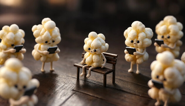 Popcorn People: Digital Detachment
