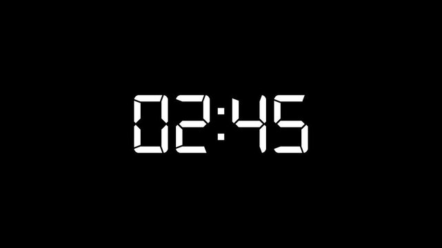 03 minutes countdown. Three minutes countdown timer