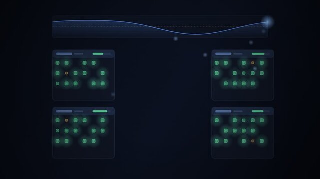 Kubernetes Pod Autoscaling Cluster Dashboard Seamless Loop