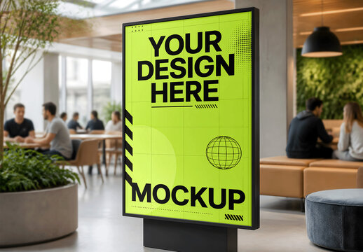 Screen Tech Campus Mockup