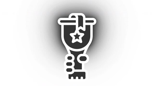 Animated purposefulness icon