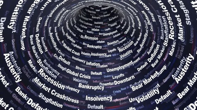 RECESSION Keywords Animation, Background, Loop
