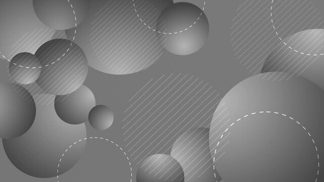 Abstract background with glowing circles soft gradients and diagonal line patterns animation