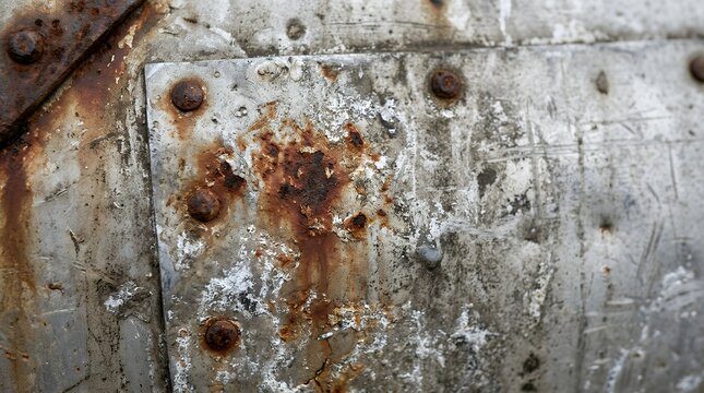 Weathered Rusty Aluminum Surface Texture with Corrosion and Rustic Metal Industrial Background aluminum rust rusty metal texture background metallic industrial surface weathered corroded corrosion