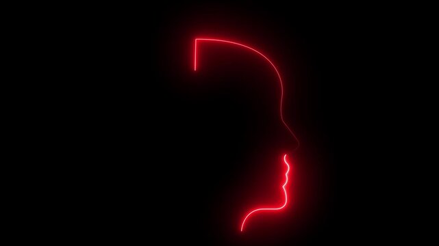 Creative idea spark concept . Motion graphics of brainstorming and new projects. 4k motion video.
